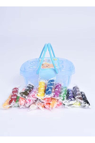 Toybox صندوق عجينة اللعب مع أدوات تشكيل 24 لونًا