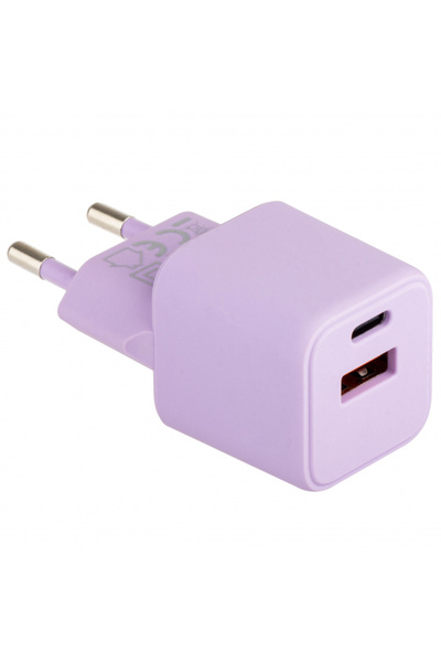 Universal Incarcator Retea Colorum CLS30-AC-09, 30W, 3A, 1 x USB-A - 1 x USB-C, Mov