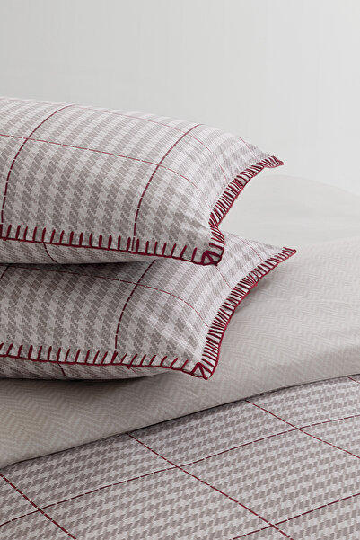 Yataş Traun Ranforce Single Duvet Cover Set - Beige