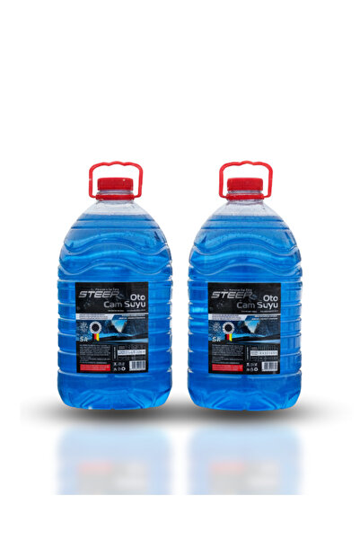 STEEP Oto Cam Suyu -20 Derece Antifriz İçerikli 5 Lt 2 Adet