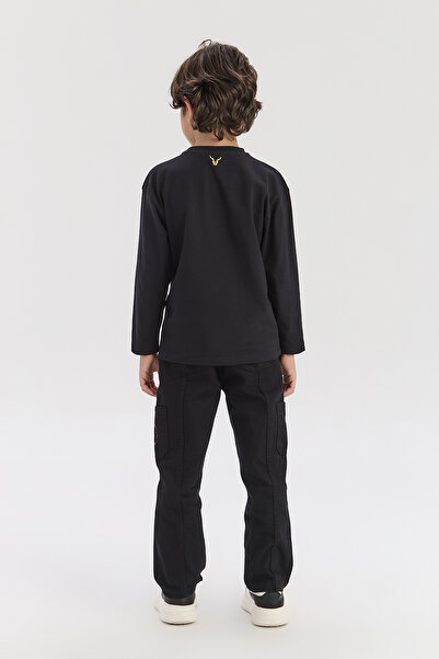 Nebbati Boy Black Tshirt