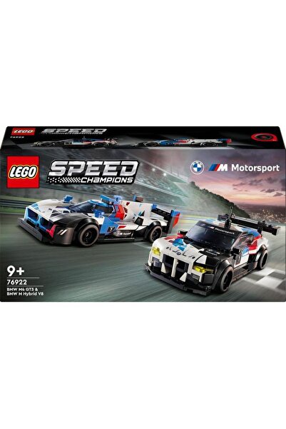 LEGO Speed Champions: BMW M4 GT3 and BMW M Hybrid V8 Race Cars (76922), 9+ years, 676 pieces