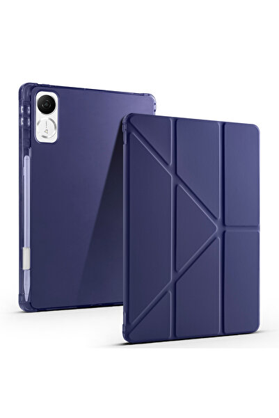 HTstore Honor Pad Gt Case Zore Tri Folding Case with Pen Compartment and Stand