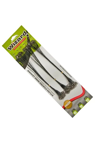 EnergoTeam Conducător de sârmă acoperit cu nailon Wizard, 22,5 cm, 72 buc/blister, verde