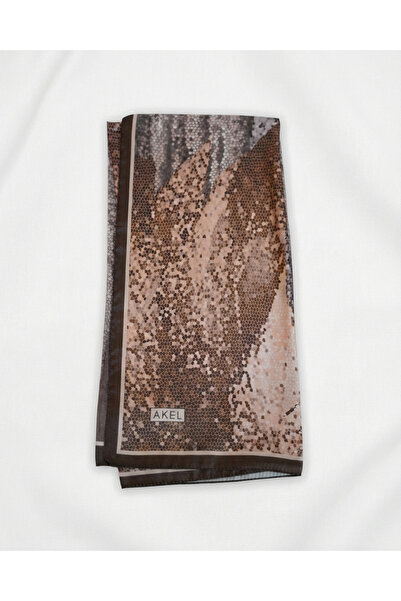 Akel Digital Crystal Scarf Patterned-4