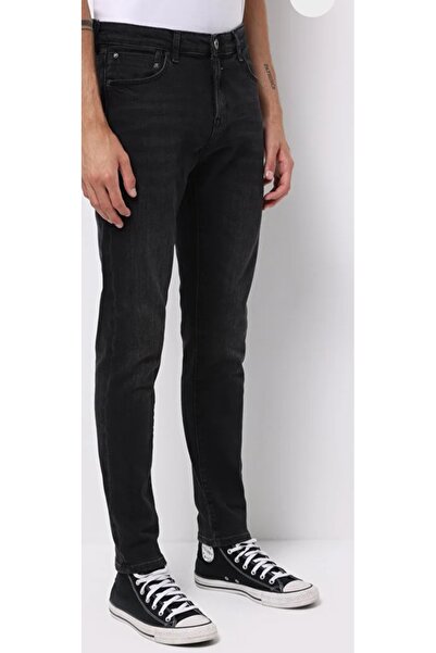 JSCO Men's Normal Waist Buttoned Tight-Leg Top Quality Jean Pants