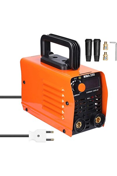 Morelian MMA-250 Mini Metal Home Welding Machine, DC, Orange, Stainless Steel