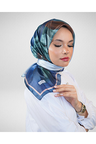 Akel Digital Crystal Scarf Patterned – Non-Slip, Shiny, and Everyday Elegance
