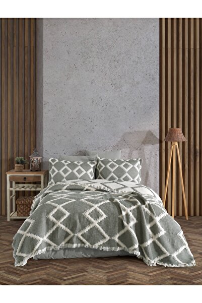 Fiesta Tekstil طقم غطاء سرير فاخر ستورم 6 قطع