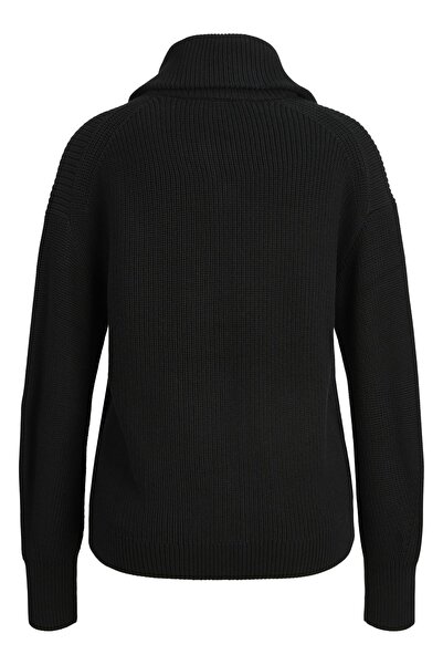 JJXX Women's / Girls' Black Cardigan Model Code: (12280271) Jxadelıne Twıst Zip Cardigan Knit