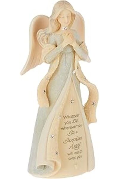 Tuncel Store تمثال ملاك من إنسيكو فاونديشنز، 10.72 سم، متعدد الألوان