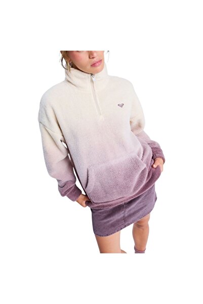 Roxy Live Out Loud Gradient - Félcipzáras, normál szabású női fleece pulóver