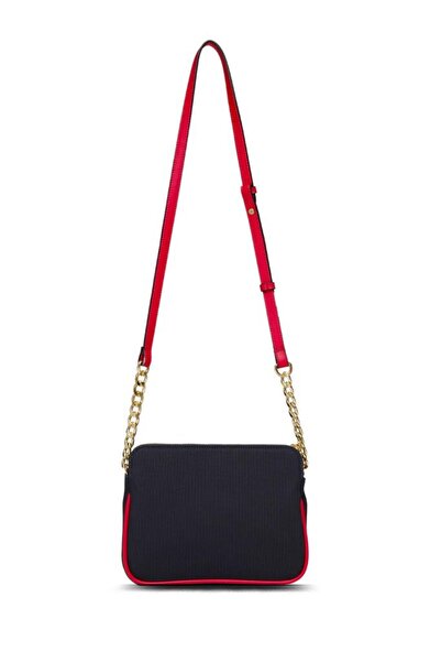 U.S. Polo Assn. Cross Strap Women's Bag Navy Blue-White-Red Us25239