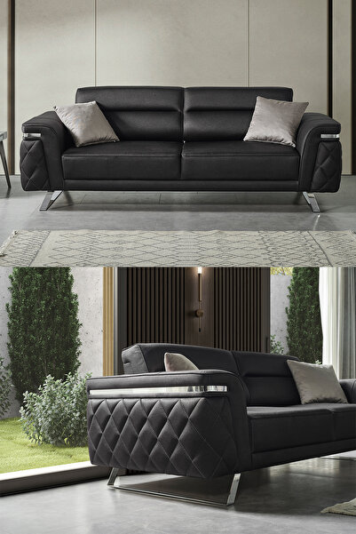 Eymense Voyager Üçlü Koltuk Antrasit