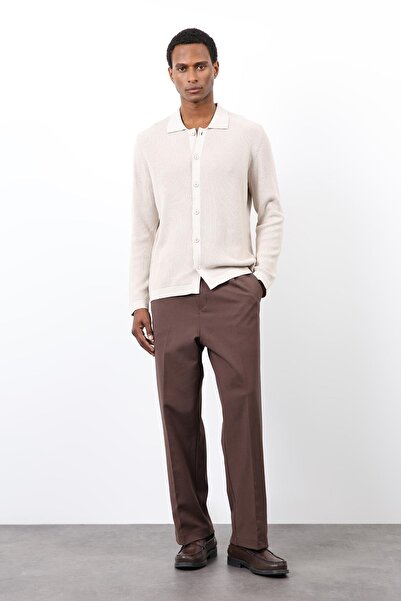 Antioch Stone Fine Knitwear Men's Cardigan