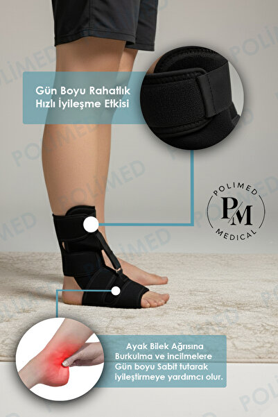 POLİMED Dorsal Flexion Low Foot Brace Low Foot Support