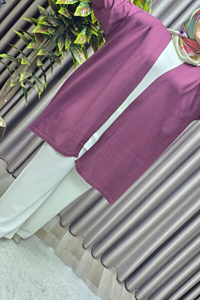 Elmas Tesettür Women's Clothing Plus Size Solid Color Standard Size Cardigan