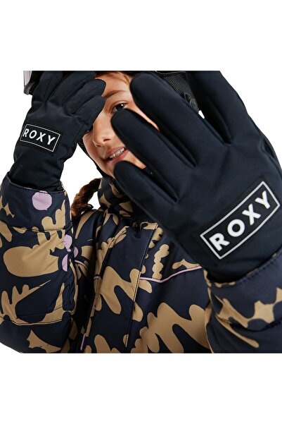 Roxy قفازات فريشفيلد جيرل للفتيات قفازات سوداء للفتيات قفازات ERGHN03047