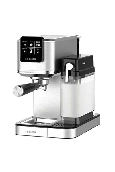 Lepresso Latteo Hot & Cold Brewing Coffee Machine with Milk Frothing Function - Silver