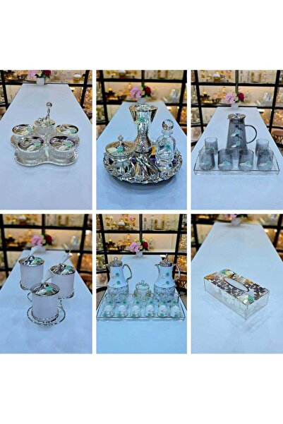 Radin Damanhoor Elegant Home Set Tea & Coffee Set Water Set Bakhoor Burner Bowls & Sweet Dish Collection