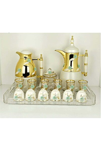 Radin Damanhoor Exclusive 22-Piece Tea and Coffee Set - Ramadan Kareem