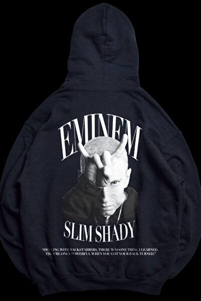 CLASSY.MODA “Unisex με κουκούλα Φούτερ – oversized με τύπωμα Φούτερ με κουκού...