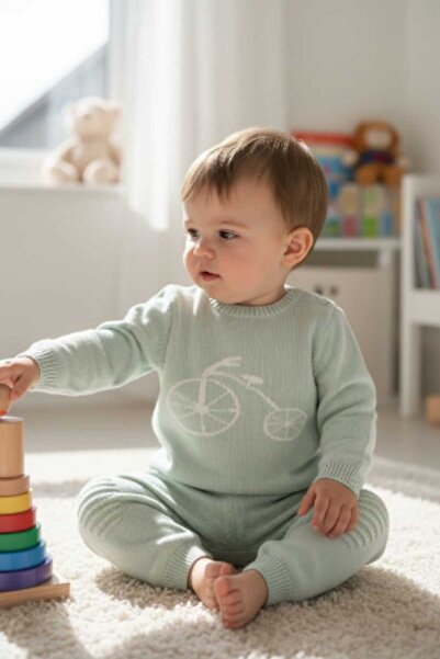 Babydola طقم تريكو للأطفال