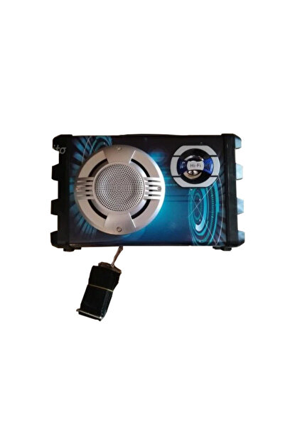 KlaussTech Boxă audio portabilă 10 W, Bluetooth, USB, FM, intrare auxiliară, curea de transport, telecomandă, negru