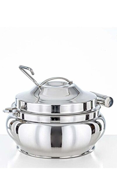 Radin Almarjan Hot Pot Stainless Steel Hydraulic Lid 4000ML Silver