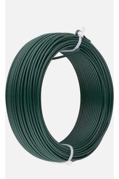 HBS Plastik Kaplama PVC Kaplı Tel 1,20 mm Çit Bağlantı Teli 1 Kg