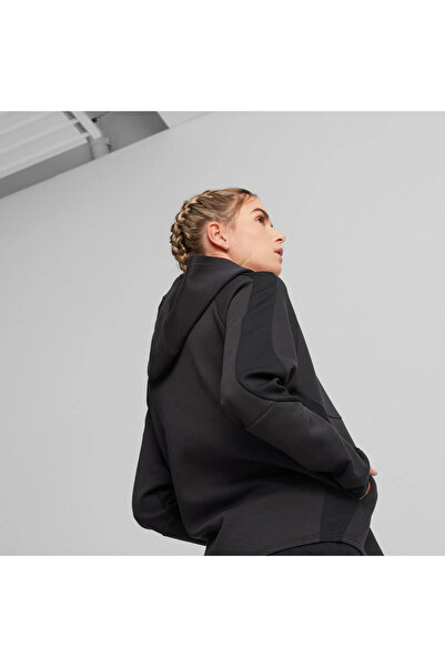 Puma Evostripe Women's Black Casual Sweatshirt 673084 01