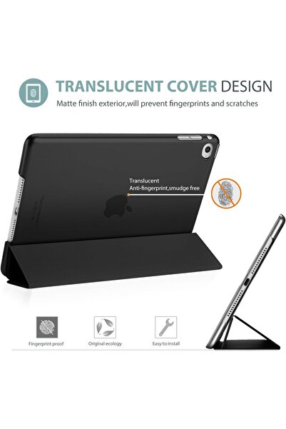 Generic Smart Cat Cot Case for iPad Air 2/5/6 – Slim Magnetic Flip Cover with Auto Wake/Sleep