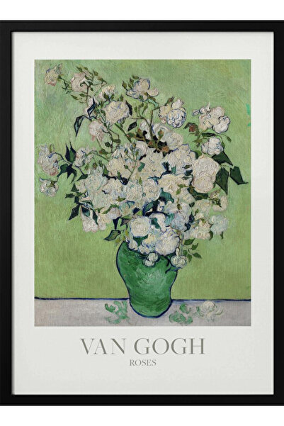 Tablouri Decor Πίνακας σε κορνίζα «Τριαντάφυλλα» του Βίνσεντ βαν Γκογκ