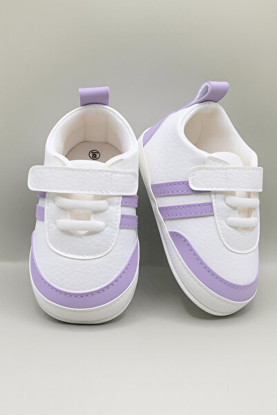 BEBLUXBABY Cırtlı Spor Kız Bebek Ayakkabısı