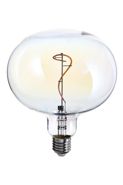 TEZPAZAR Molnart Led Ampul E27 Çap: 150 mm Işık Rengi: Mum Işığı Ampül Enerji...
