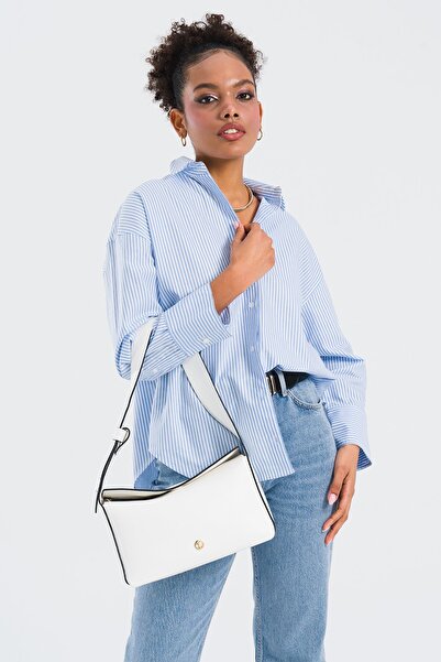 U.S. Polo Assn. Cross Strap Women's Bag White Us25203