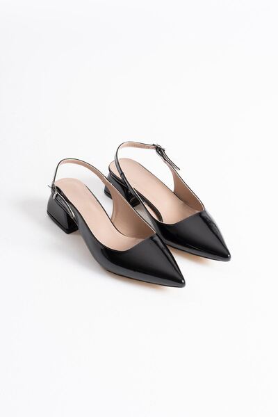 AuroraStore Allien Black Patent Leather Women's Shoes