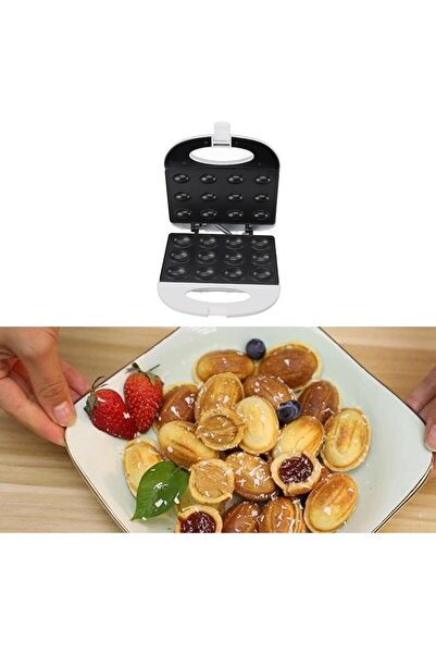 Generic 750W Electric Walnut Cake Maker 12 Hole Nut Cookie Machine Non Stick Stainless Steel Breakfast