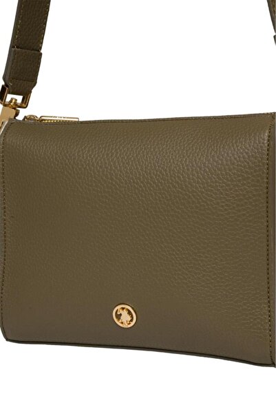 U.S. Polo Assn. Cross Strap Women's Bag Khaki Us25204