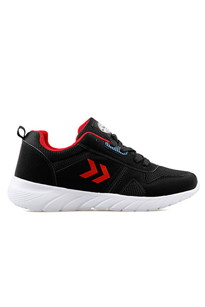hummel Verona Stylish Comfortable Unisex Shoes Black Red