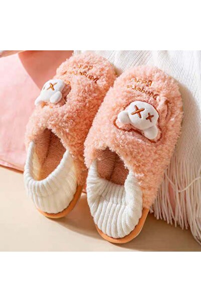 OEM Furry slippers for women, fluffy, warm and relaxing slippers, 43079D-77