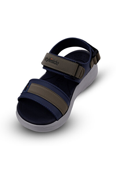 style side Casual sandal with adjustable Velcro straps