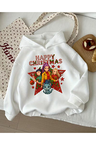 Toum Young KPop Demon Hunters hanorac gros cu 3 fire, dulce