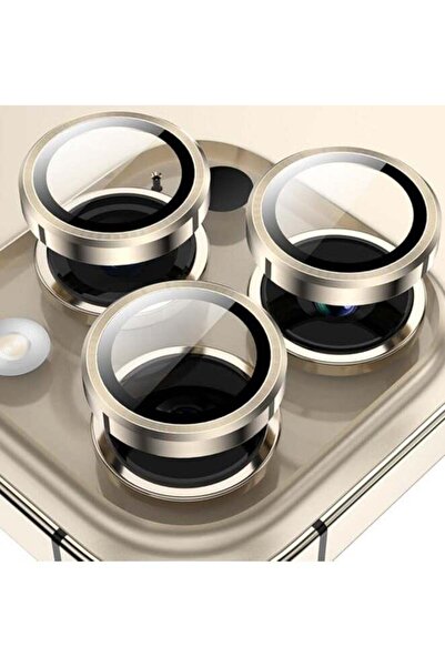 Generic واقي عدسة الكاميرا لهاتف iPhone 16 Pro/16 Pro Max - زجاج معدني عالي ا...