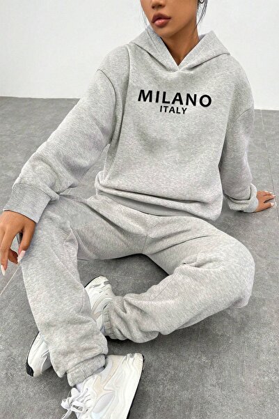 trendypassion Σετ αθλητικής φόρμας Milano με τύπωμα