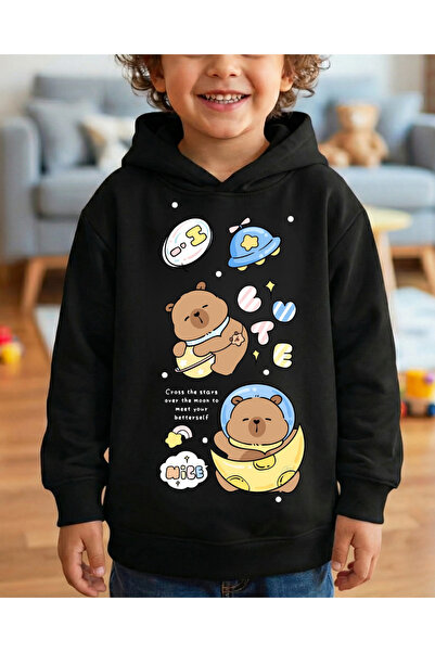 Touz Moda Χοντρό κουκούλα με κουκούλα της σειράς Young Capibara Series 3