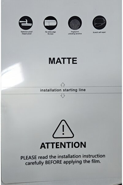 Mamut Protection 50 Sheets for Cutter Plotter TPU Screen Protector Film 150 Micron Matte