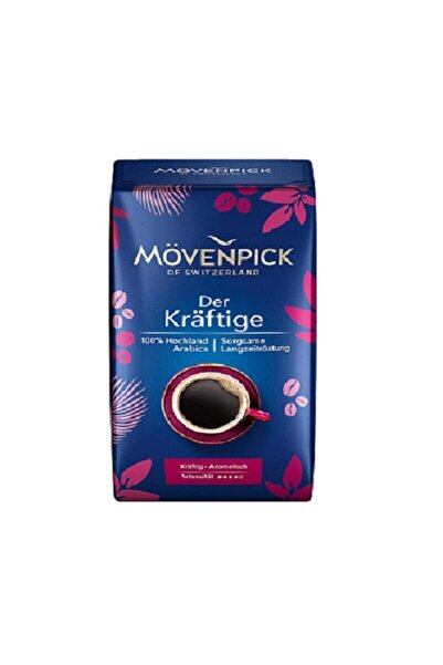 Mövenpick Cafea măcinată Der Kräftige 500g – 100% Arabica intens prăjită, aro...