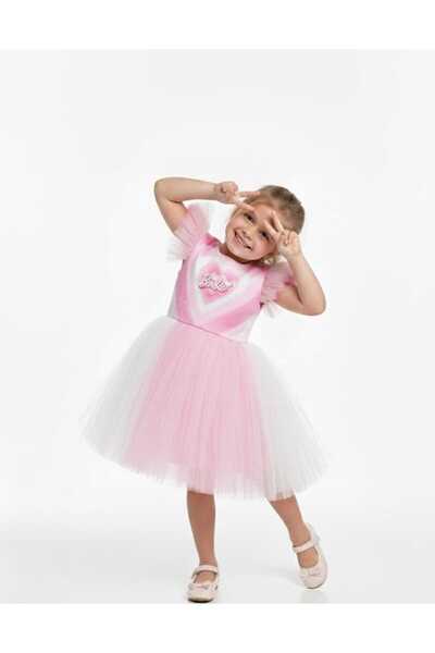 KT PERA BABY Цветна рокля за рожден ден на момиче за специален повод