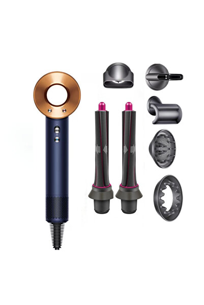 OEM Professional hair dryer 7 in 1, 1600W, 3 speeds, 4 heat settings, magnetic nozzles